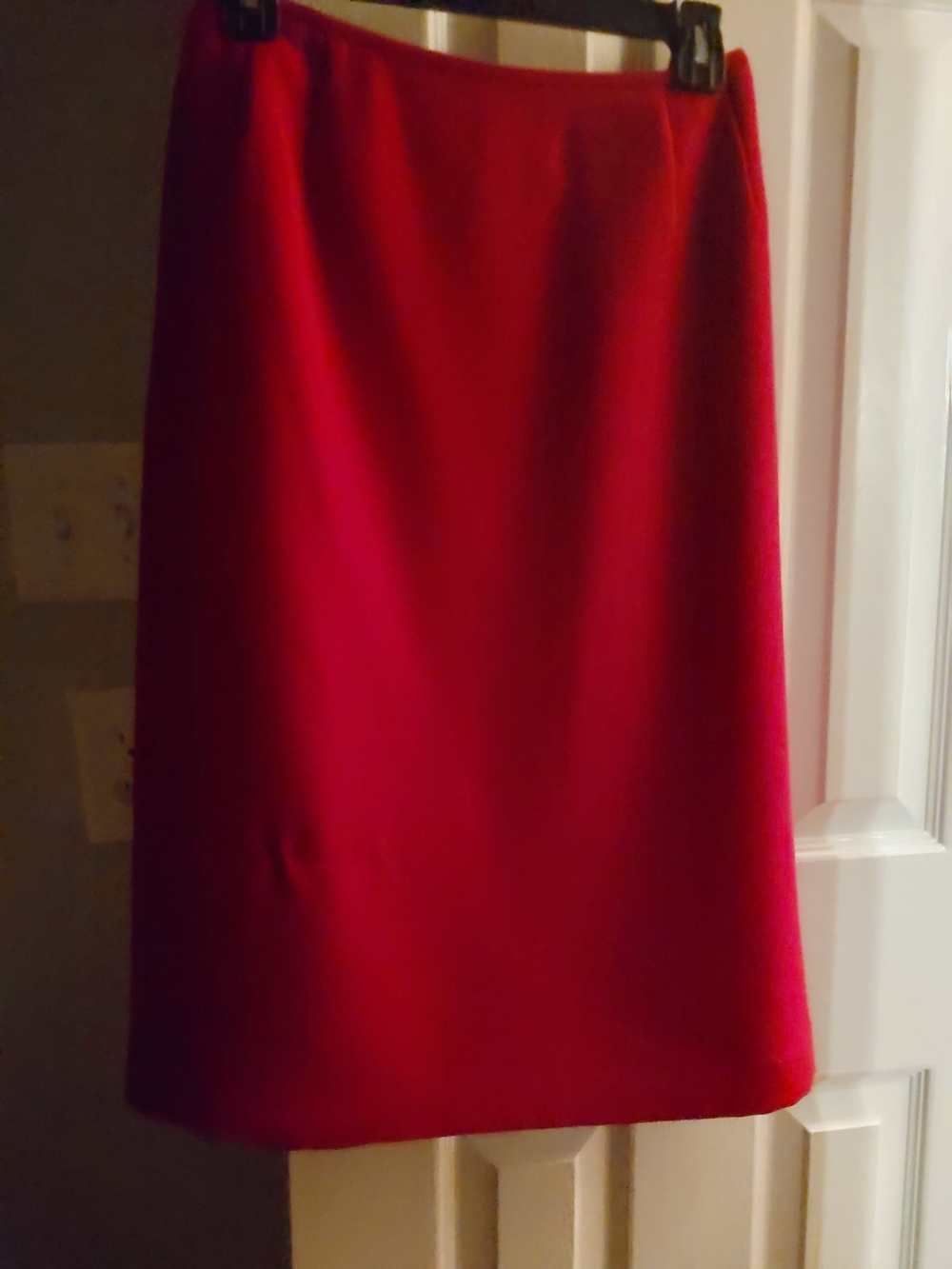LE SUIT Classic Red Women's A-Line Skirt